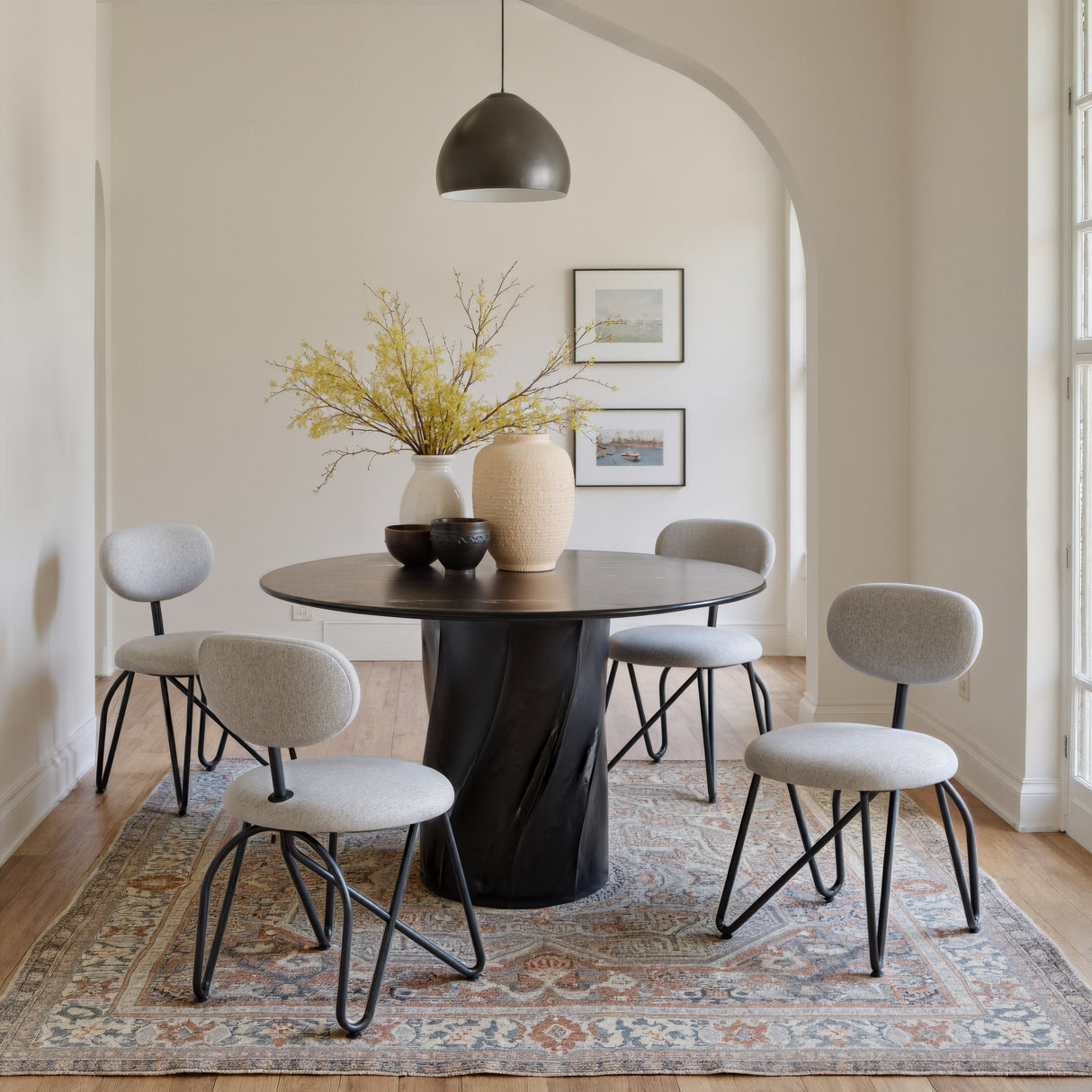 Novi Dove Gray Dining Chair (Set of 2) by Zuomod at Eve Furniture