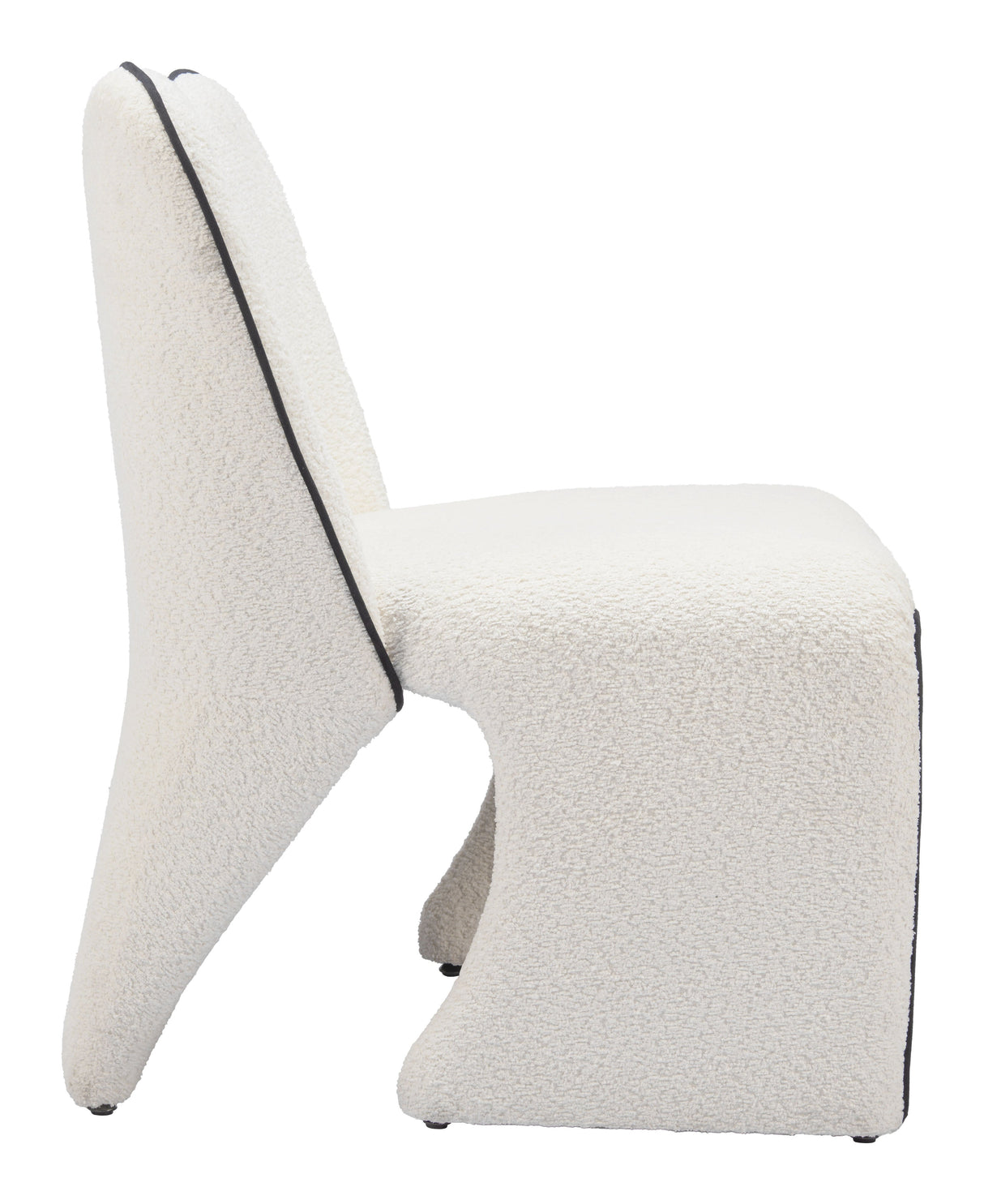 Novo Ivory Accent Chair by Zuomod at Eve Furniture
