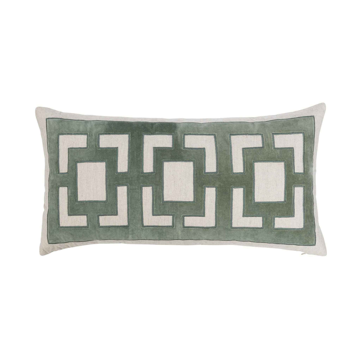 NV Corbin Jade Green 14x26 Throw Pillow (Set of 2) by Classic Home at Eve Furniture
