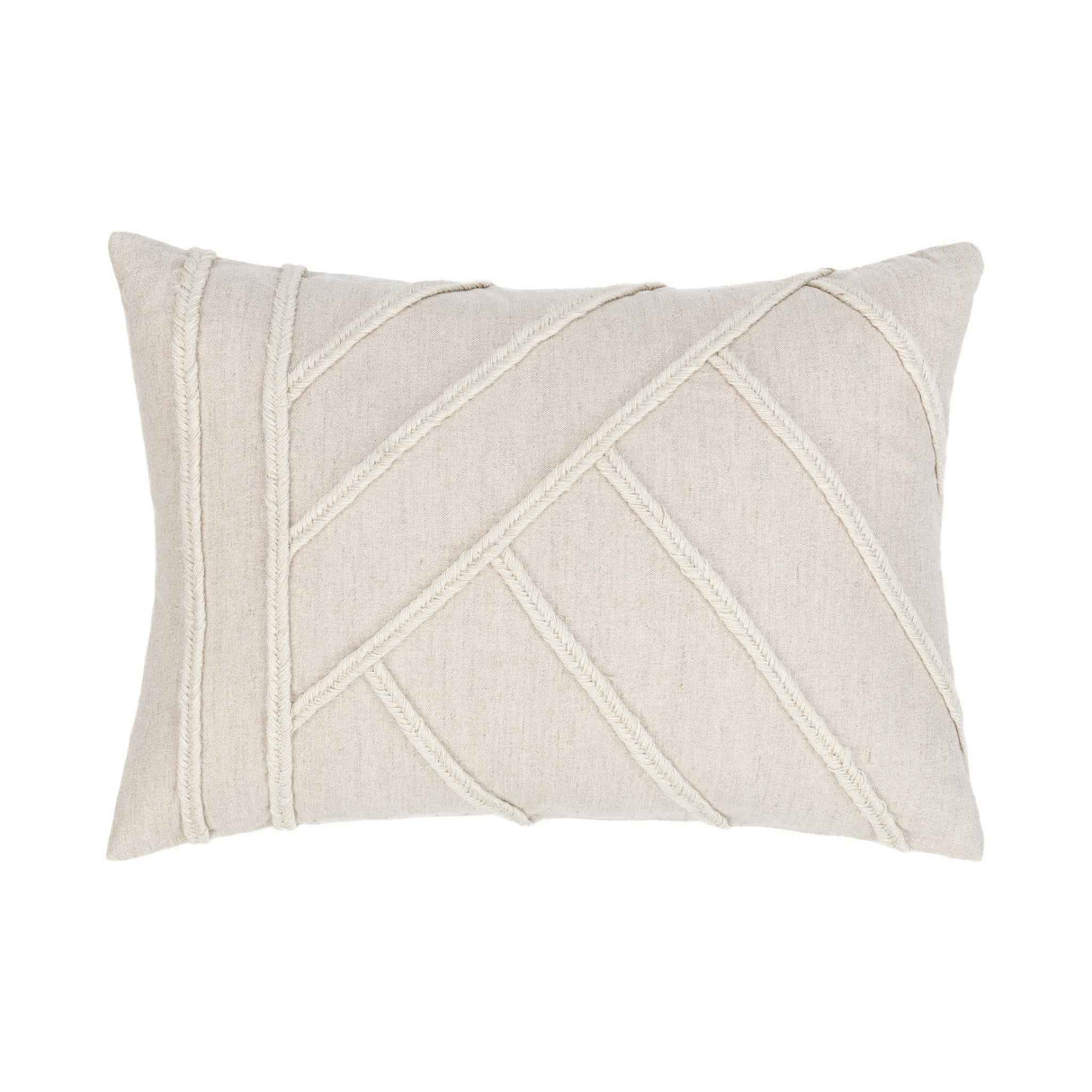 NV Langdon Natural Multiple Sizes Throw Pillow (Set of 2) by Classic Home at Eve Furniture