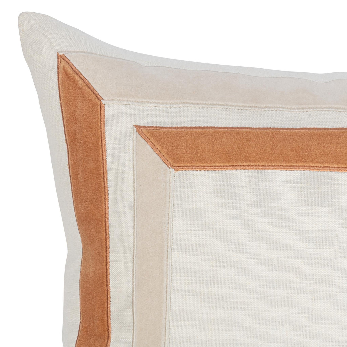 NV Maybrook Ivory/Natural 22x22 Throw Pillow (Set of 2) by Classic Home at Eve Furniture