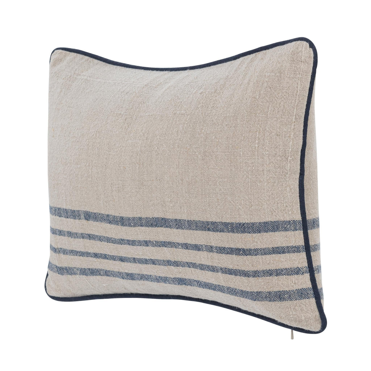 NV Newport Natural/Navy Multiple Sizes Throw Pillow (Set of 2) by Classic Home at Eve Furniture