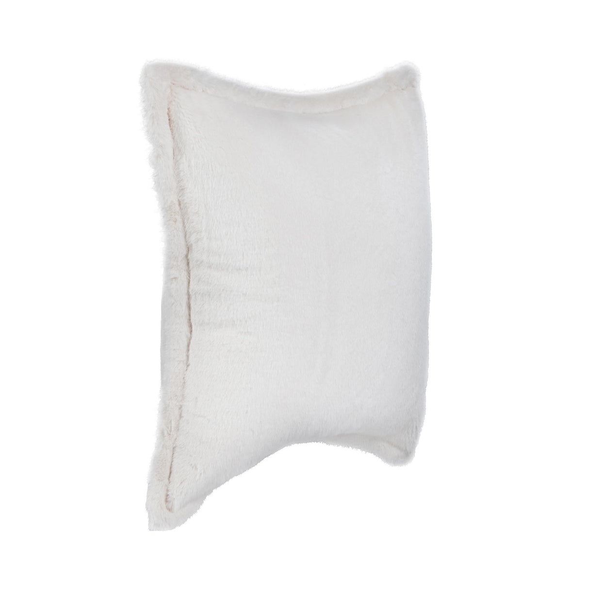 NV Taiga Ivory Faux Fur Multiple Sizes 22x22 Throw Pillow (Set of 2) by Classic Home at Eve Furniture