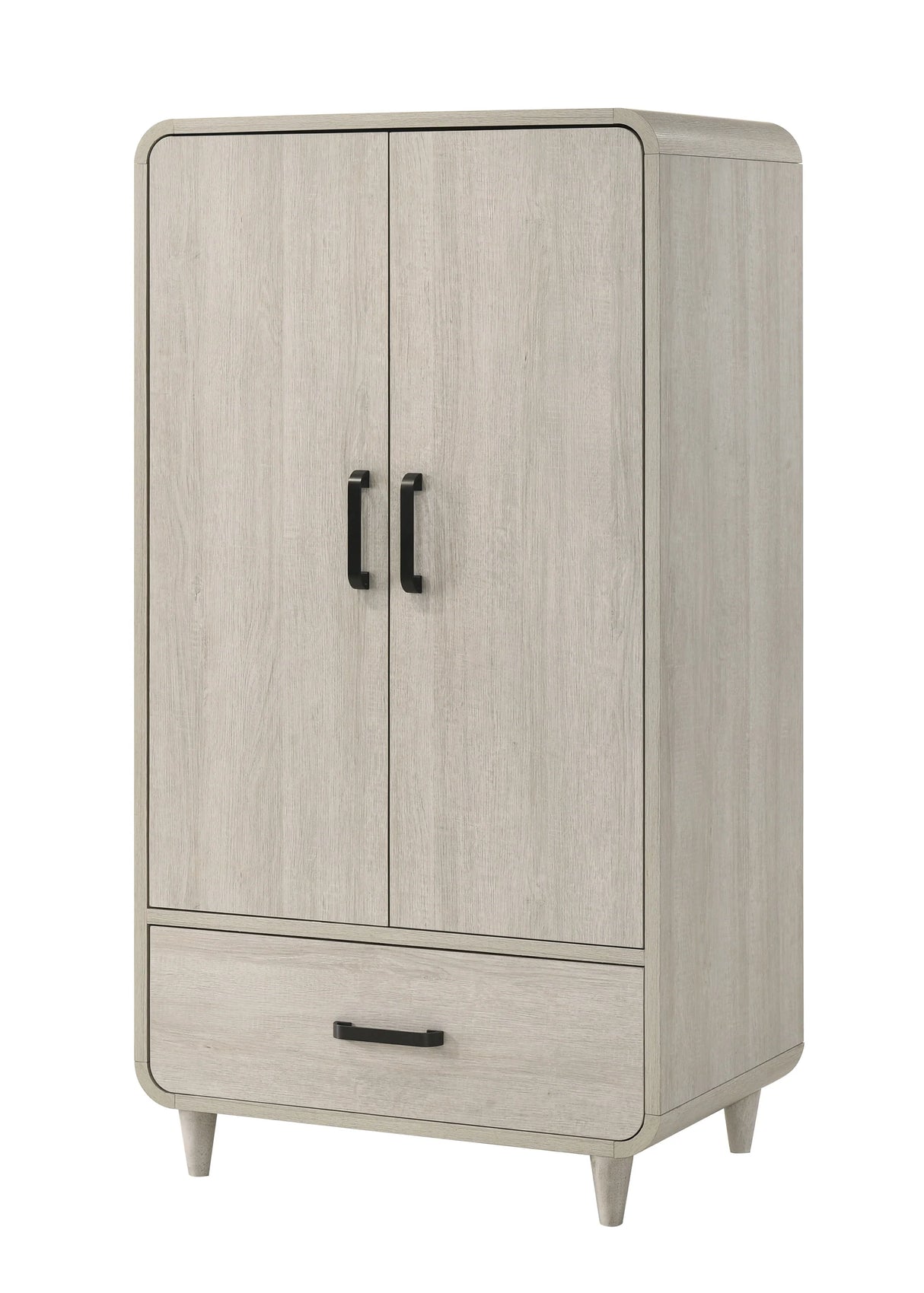 Nyomi White Armoire by Crown Mark at Eve Furniture