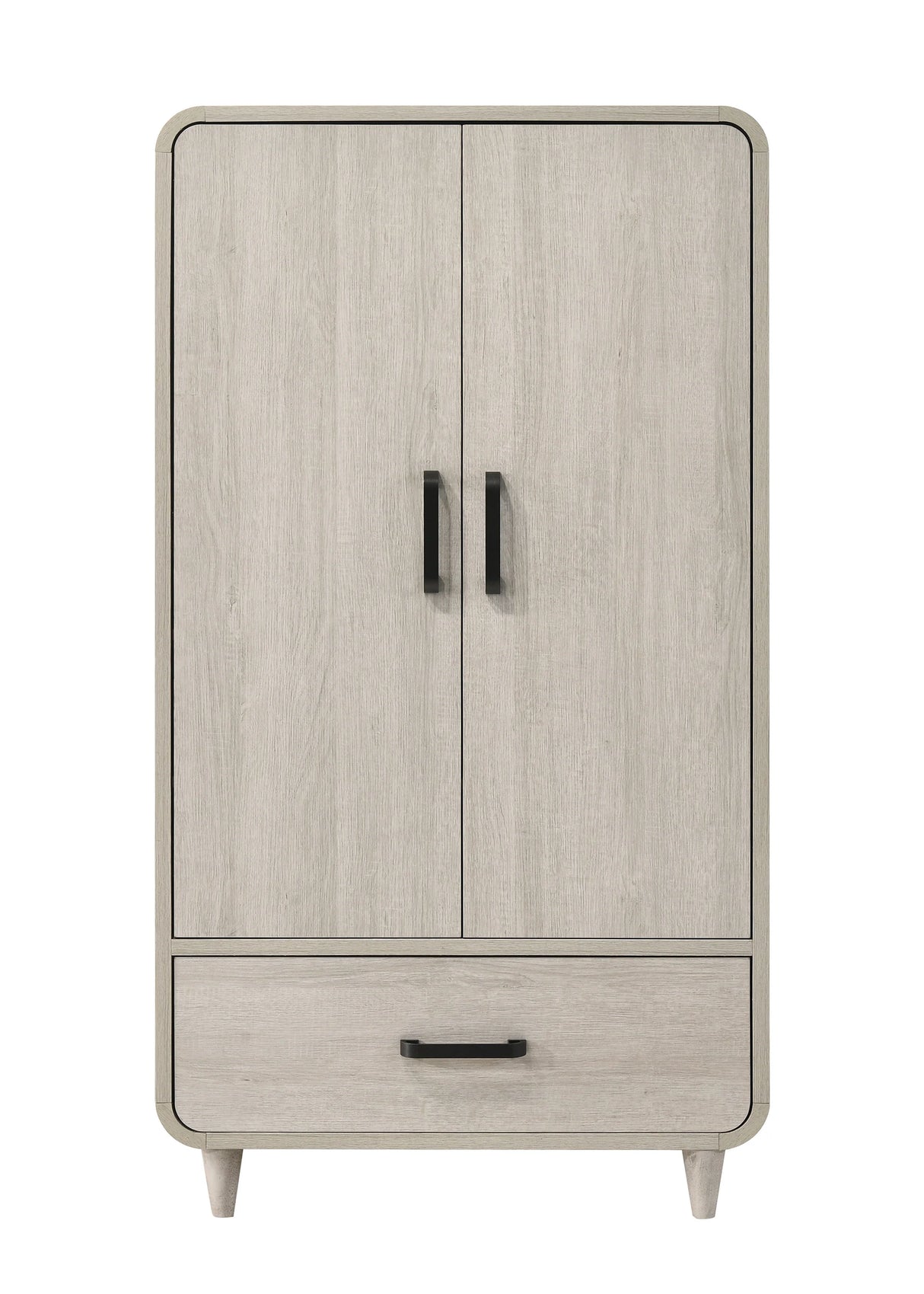 Nyomi White Armoire by Crown Mark at Eve Furniture