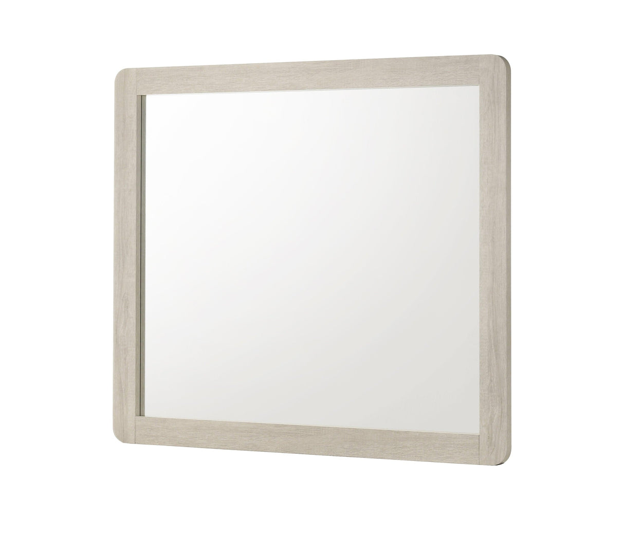 Nyomi White Bedroom Mirror (Mirror Only) by Crown Mark at Eve Furniture