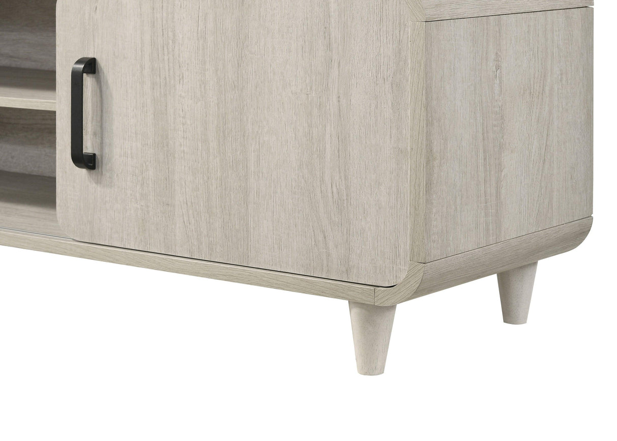 Nyomi White TV Stand by Crown Mark at Eve Furniture