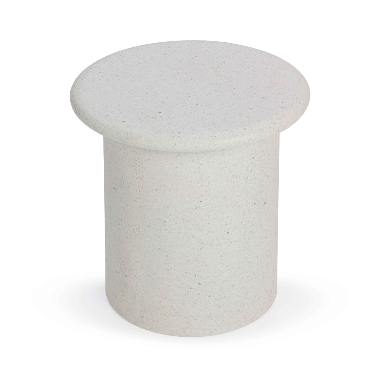 Nysa White Outdoor End Table by Classic Home at Eve Furniture