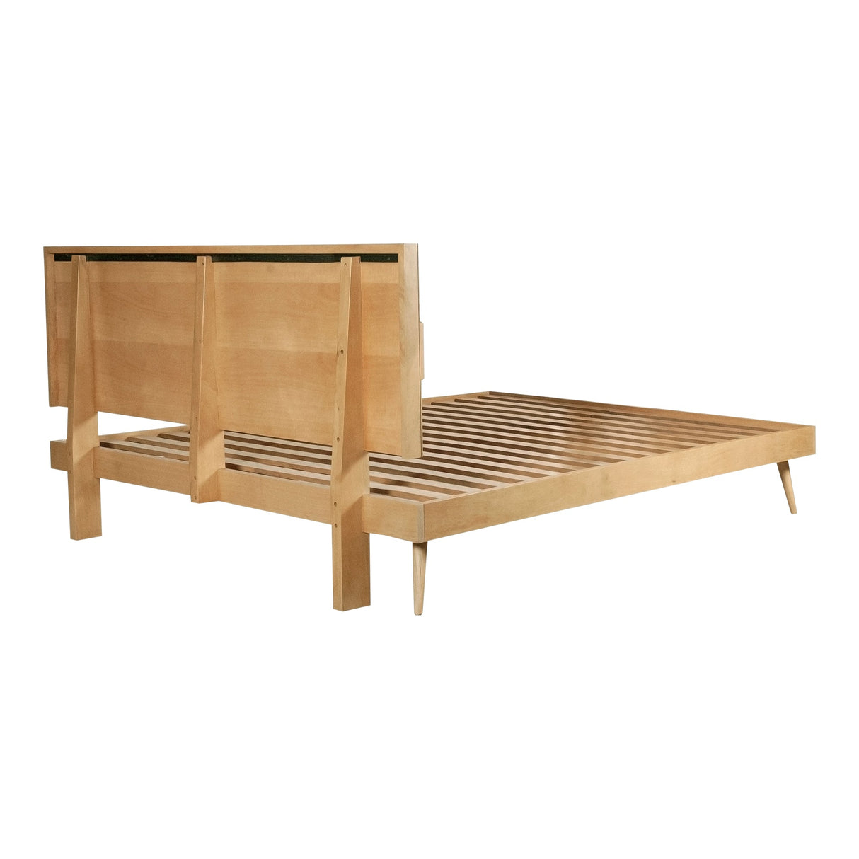 O2 Natural Queen Bed by MOES at Eve Furniture