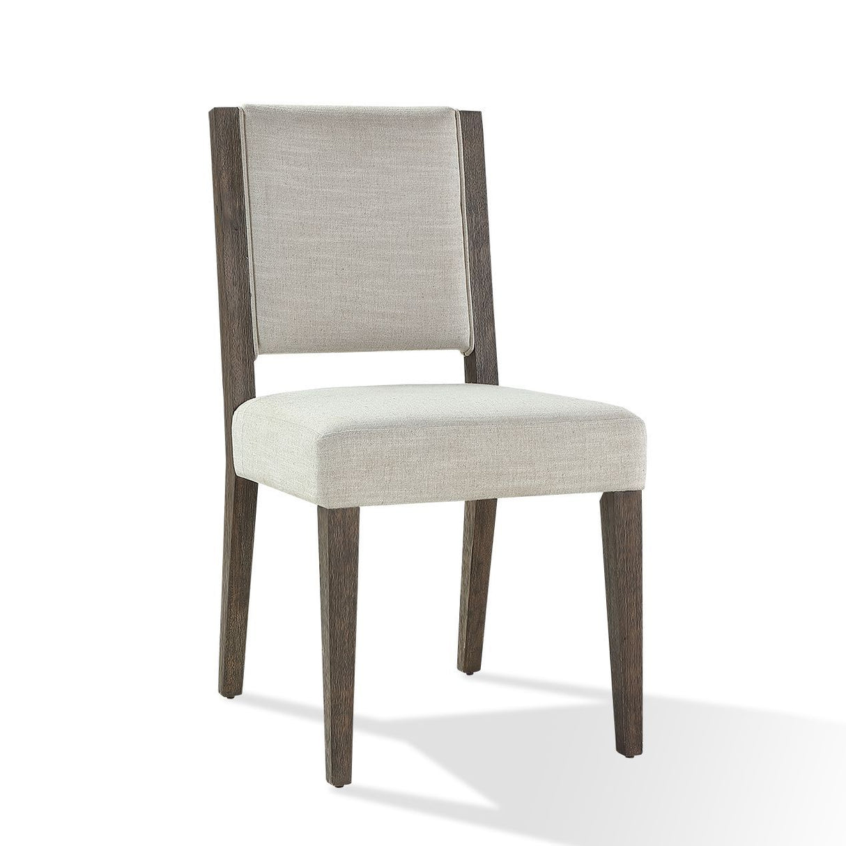 Oakland Upholstered Side Chair in Brunette (Set of 2) by Modus Furniture at Eve Furniture