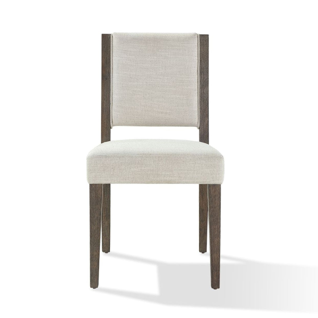 Oakland Upholstered Side Chair in Brunette (Set of 2) by Modus Furniture at Eve Furniture