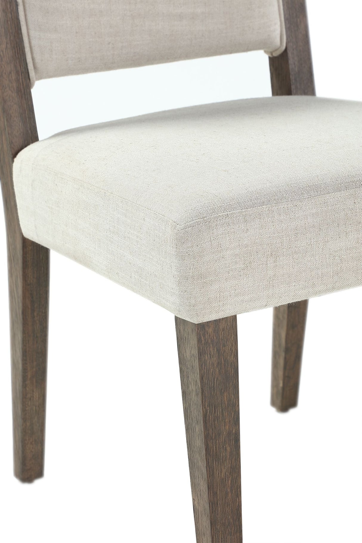 Oakland Upholstered Side Chair in Brunette (Set of 2) by Modus Furniture at Eve Furniture