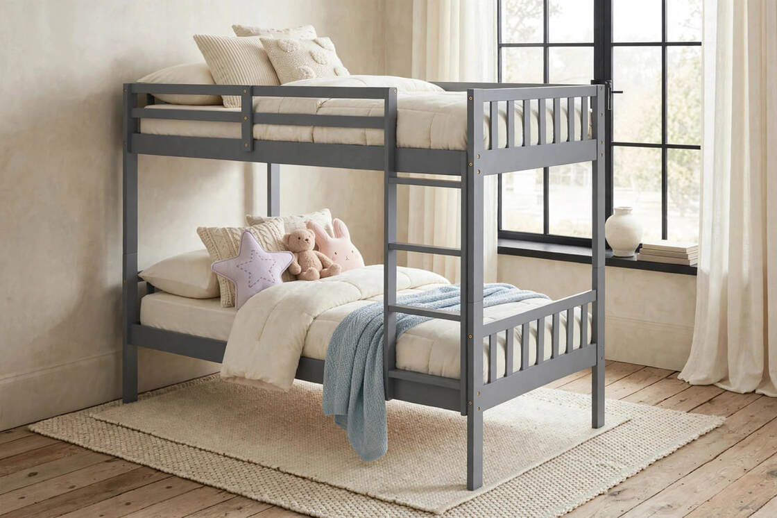 Oaklyn Gray Twin/Twin Bunk Bed