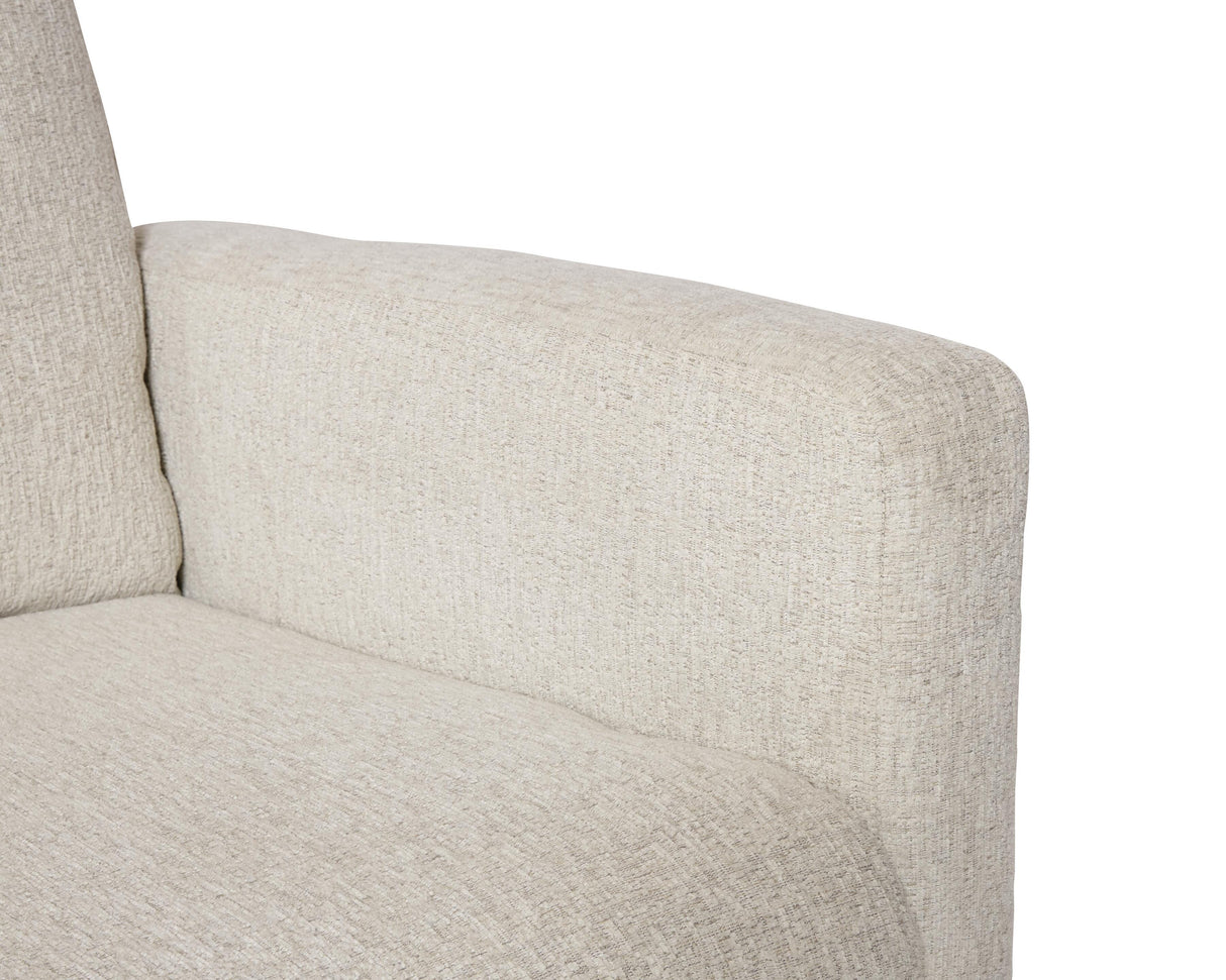 Oaklynn-Manor Canvas Swivel Glider Recliner by Ashley at Eve Furniture