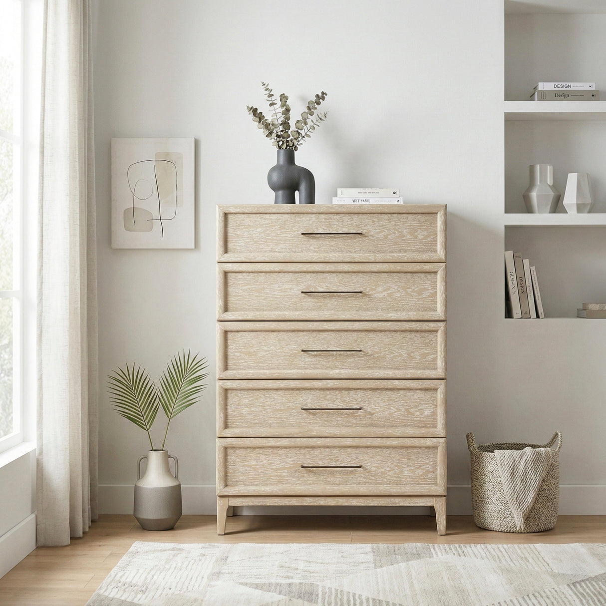 Oakmont Light Brown Chest by Homelegance at Eve Furniture