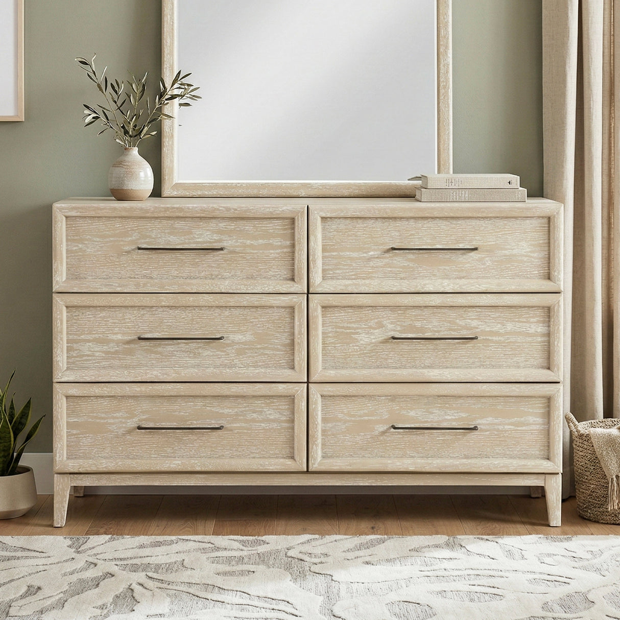 Oakmont Light Brown Dresser by Homelegance at Eve Furniture