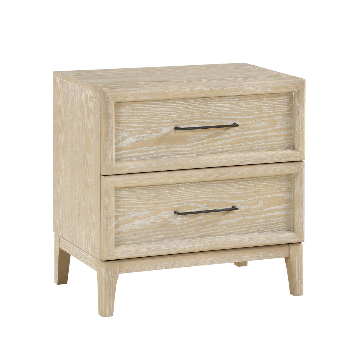 Oakmont Light Brown Night Stand by Homelegance at Eve Furniture
