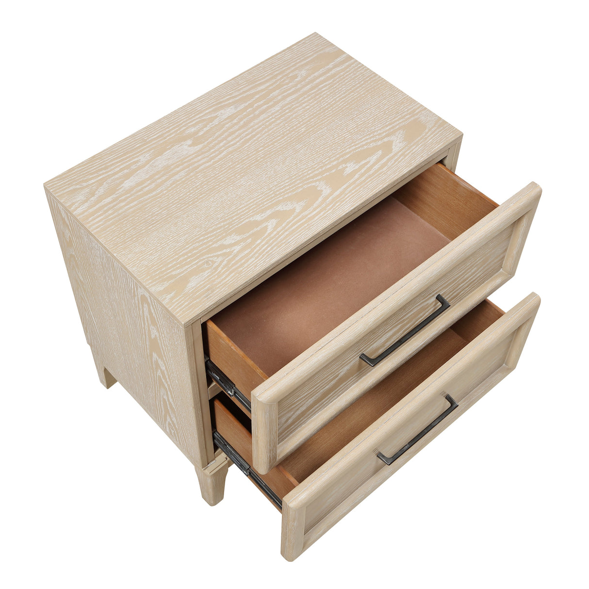 Oakmont Light Brown Night Stand by Homelegance at Eve Furniture