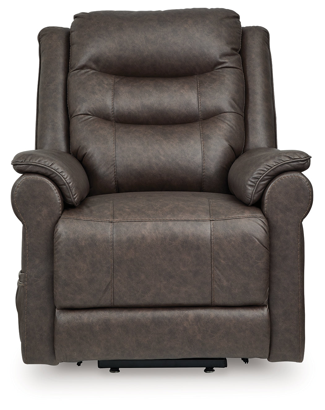 Oatman Umber Power Lift Recliner by ASHLEY FURNITURE at Eve Furniture