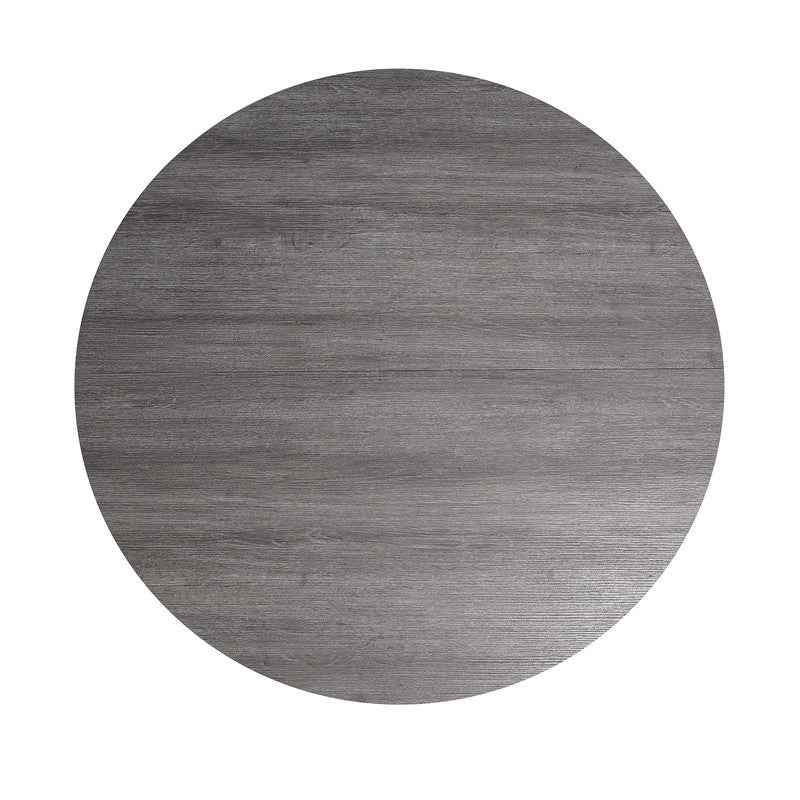 Oberto Gray 5 Pc. Round Dining Table Set by Furniture of America at Eve Furniture