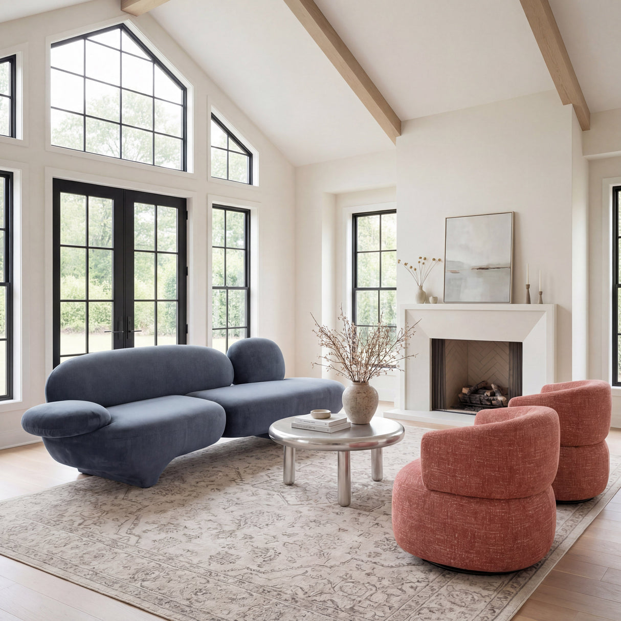 Oblak Storm Gray Sofa by Zuomod at Eve Furniture