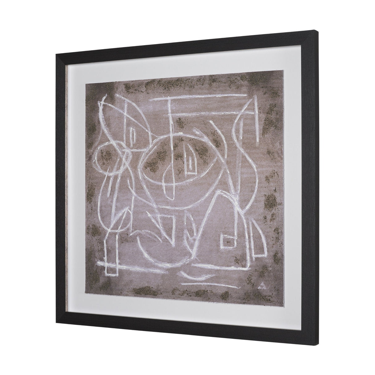 Obscure I by Mercana Studio Hand-Embellished Framed Artwork Matted under Glass by Mercana at Eve Furniture