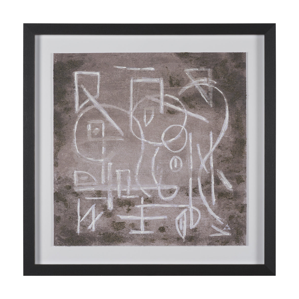 Obscure II by Mercana Studio Hand-Embellished Framed Artwork Matted under Glass by Mercana at Eve Furniture