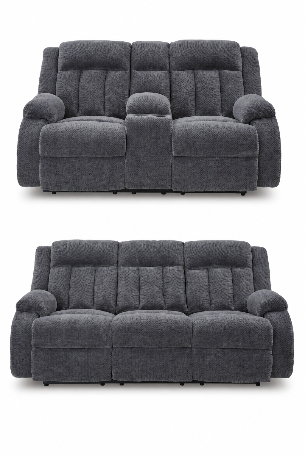 Observation Steel Power Reclining Living Room Set by Ashley at Eve Furniture
