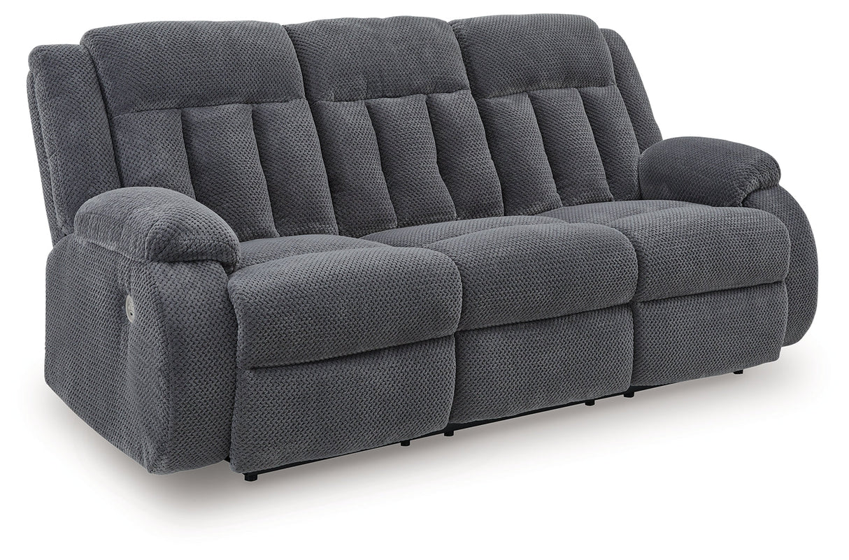 Observation Steel Power Reclining Living Room Set by Ashley at Eve Furniture