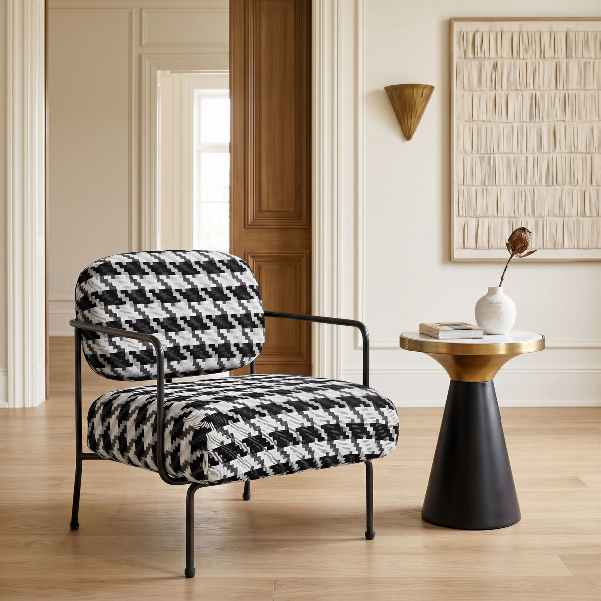 Obsidian Accent Table Multicolor by Zuomod at Eve Furniture