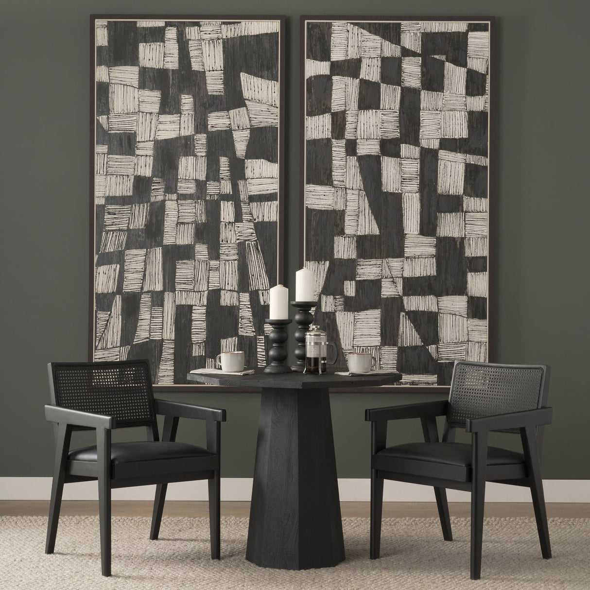 Occurrence I by Mercana Studio Hand-Embellished Textured Framed Canvas Artwork by Mercana at Eve Furniture