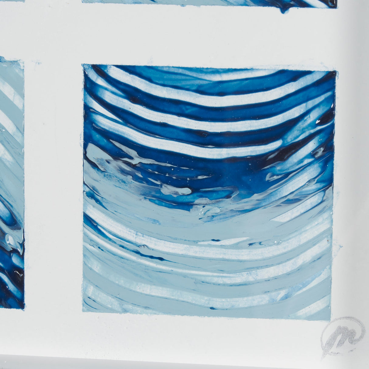 Ocean Sounds II by Studio M a handmade Original Framed Artwork under Glass by Mercana at Eve Furniture