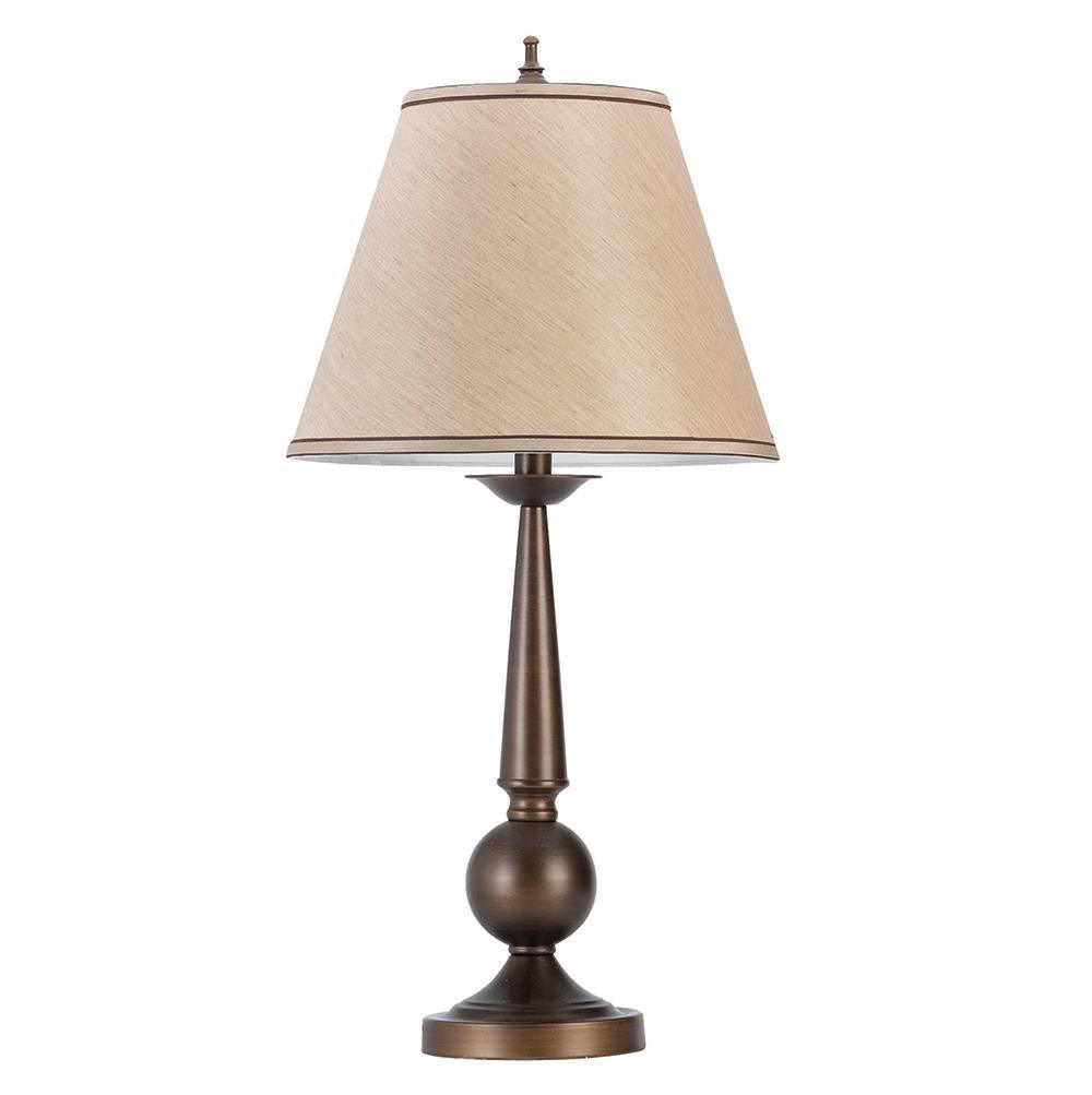 Ochanko Bronze/Beige Cone shade Table Lamps (Set of 2) by Coaster at Eve Furniture