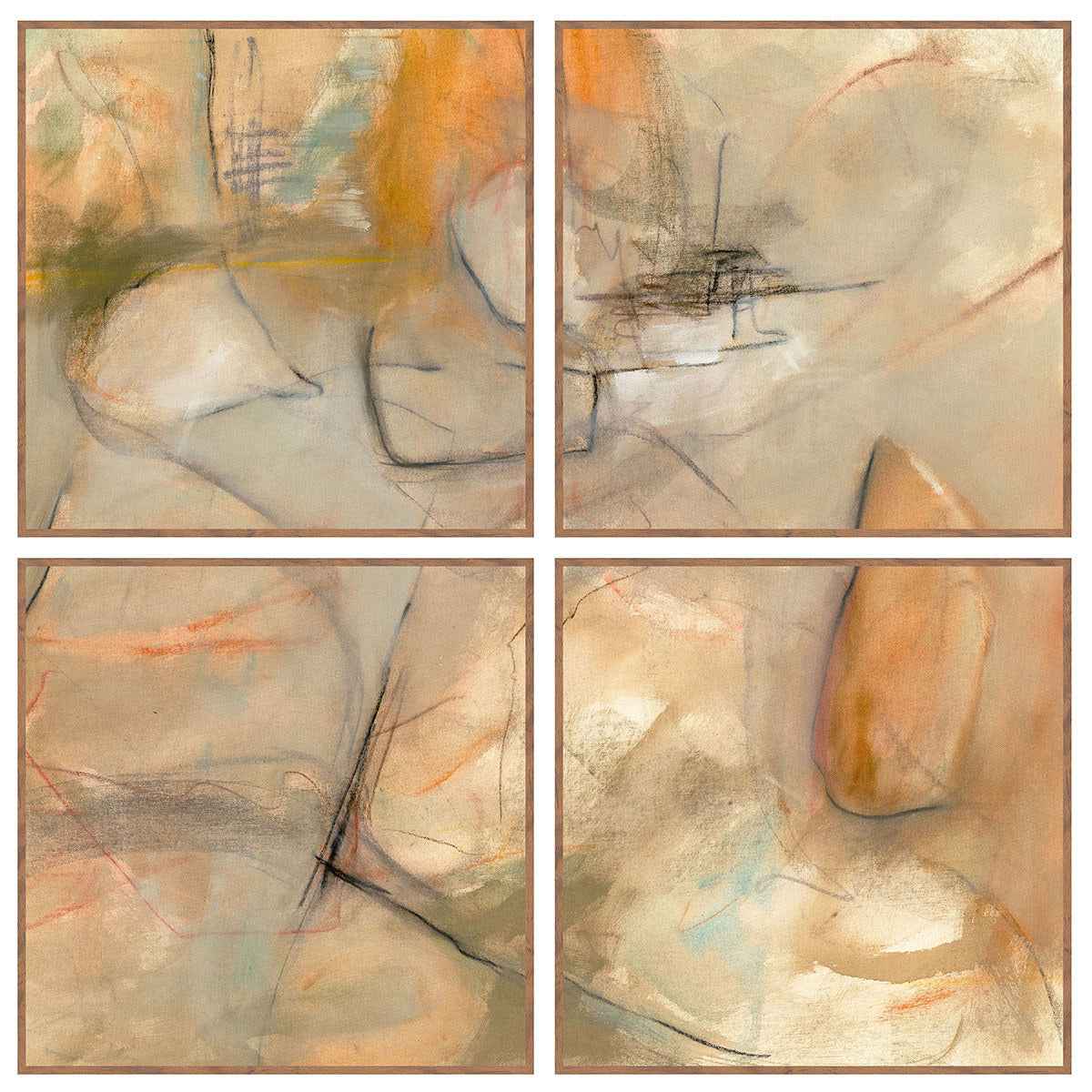 Ochre I Beige Painting by Buddy Whitlock by Classic Home at Eve Furniture