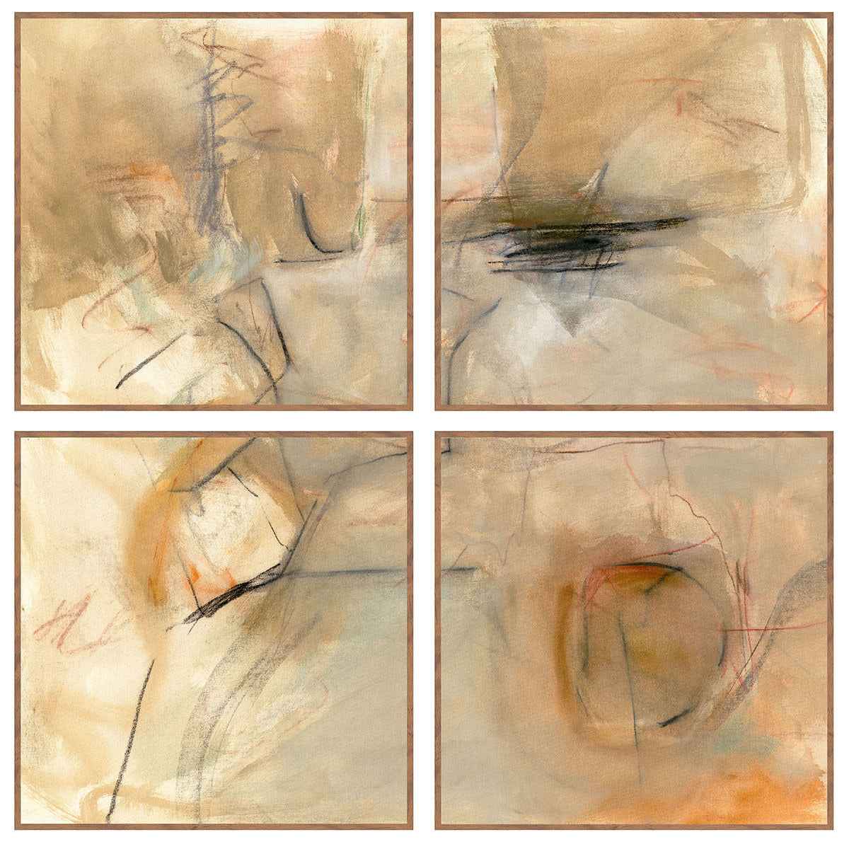 Ochre II Beige Painting by Buddy Whitlock by Classic Home at Eve Furniture