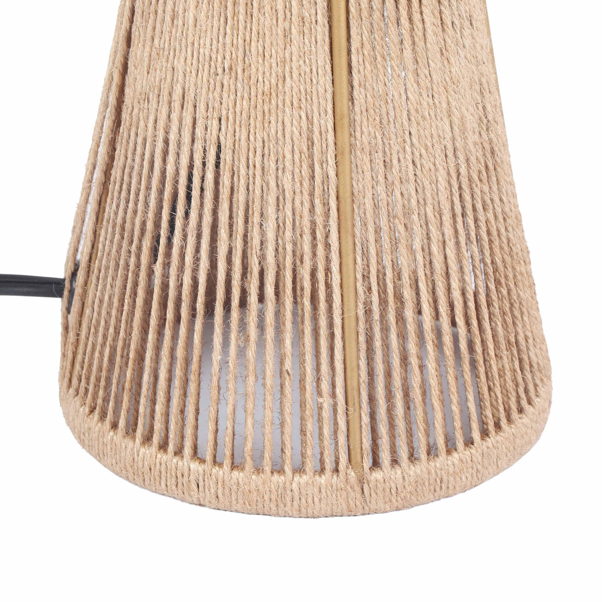 Oddy Jute Table Lamp by TOV Furniture at Eve Furniture