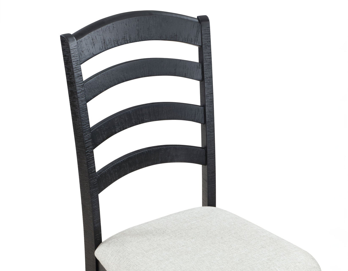 Odessa Black Dining Room Set by Steve Silver at Eve Furniture