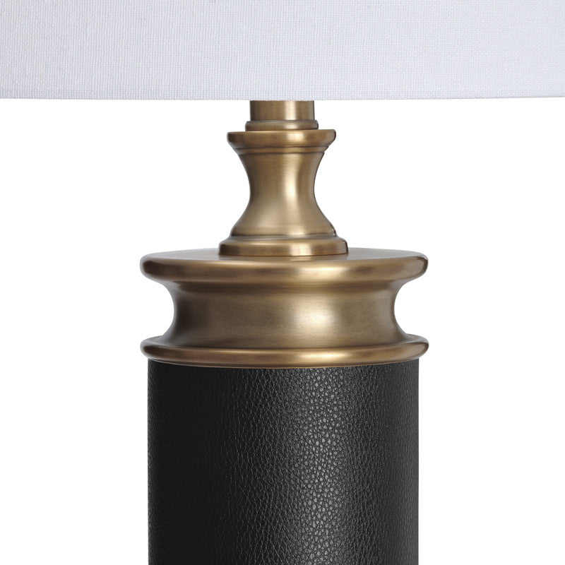 Odessa Black/Gold Table Lamp (Set of 2) by Crestview at Eve Furniture
