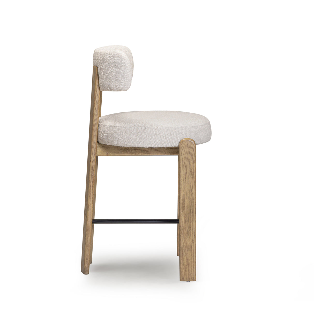 Odessa Cream Performance Fabric Counter Stool by TOV Furniture at Eve Furniture