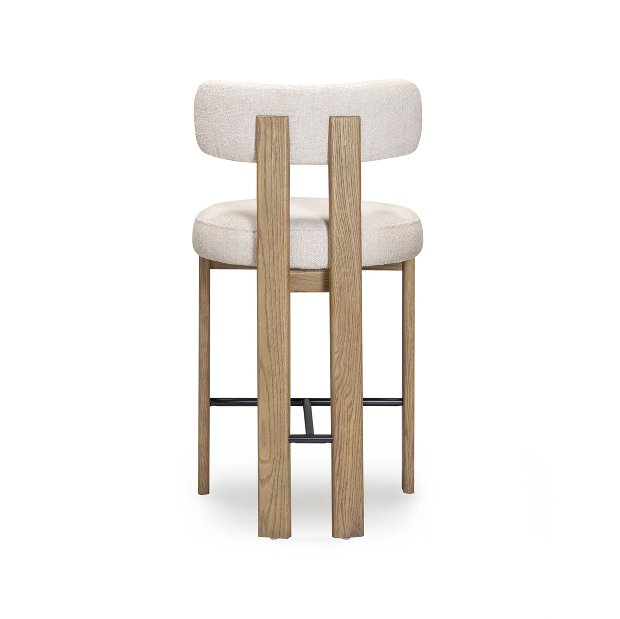 Odessa Cream Performance Fabric Counter Stool by TOV Furniture at Eve Furniture