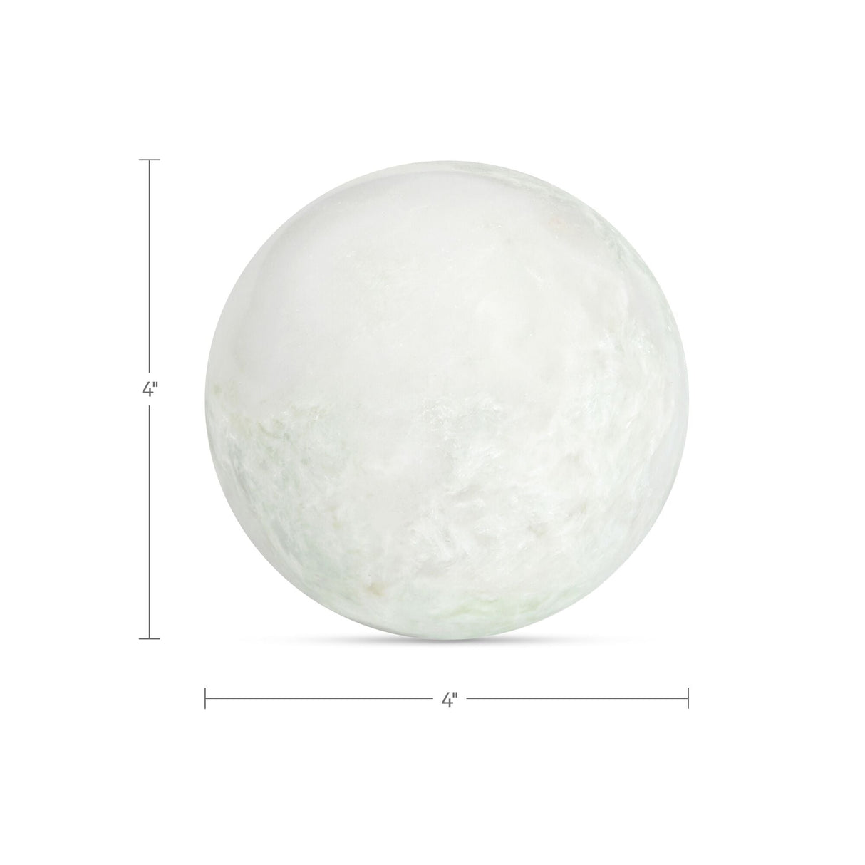 Odessa Green Onyx Marble Sphere Tabletop Accent by Moe's Home at Eve Furniture