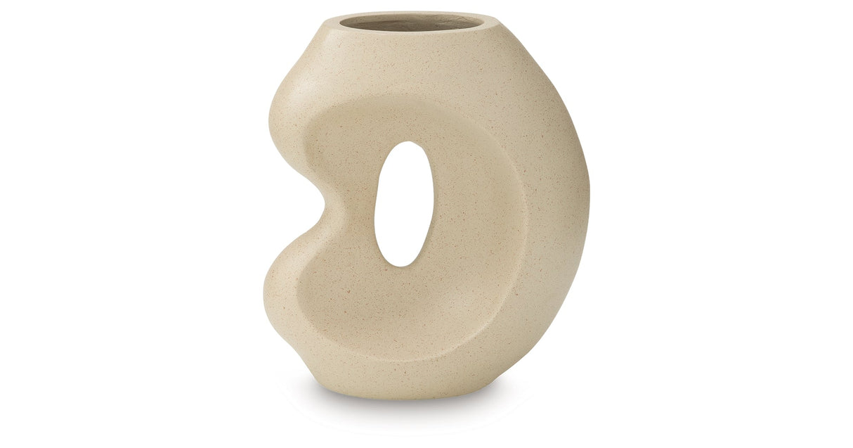 Odion Stone Vase by Ashley at Eve Furniture
