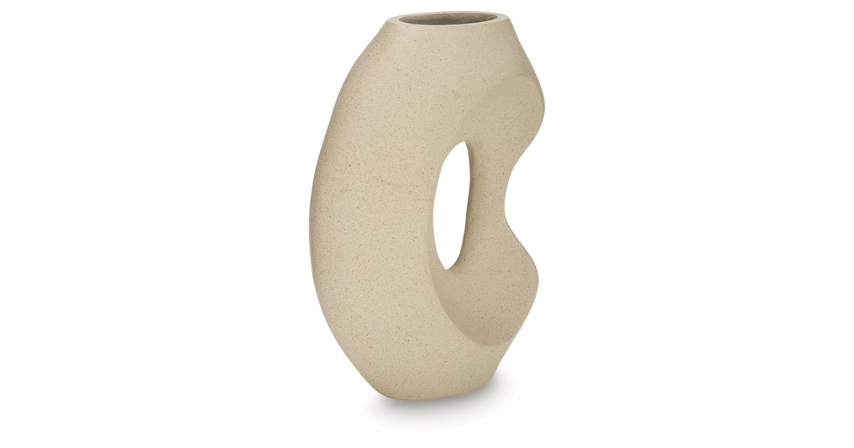 Odion Stone Vase by Ashley at Eve Furniture