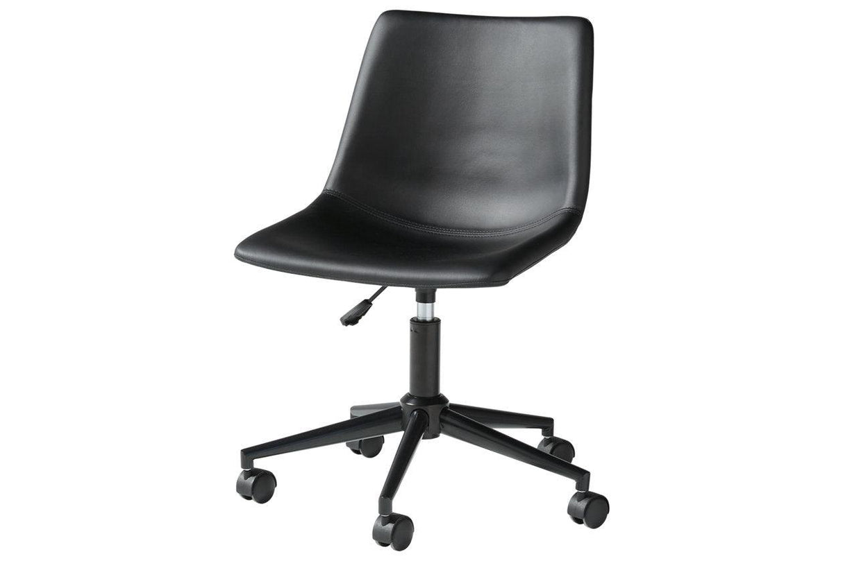 Office Chair Program Black Home Office Desk Chair by Ashley at Eve Furniture