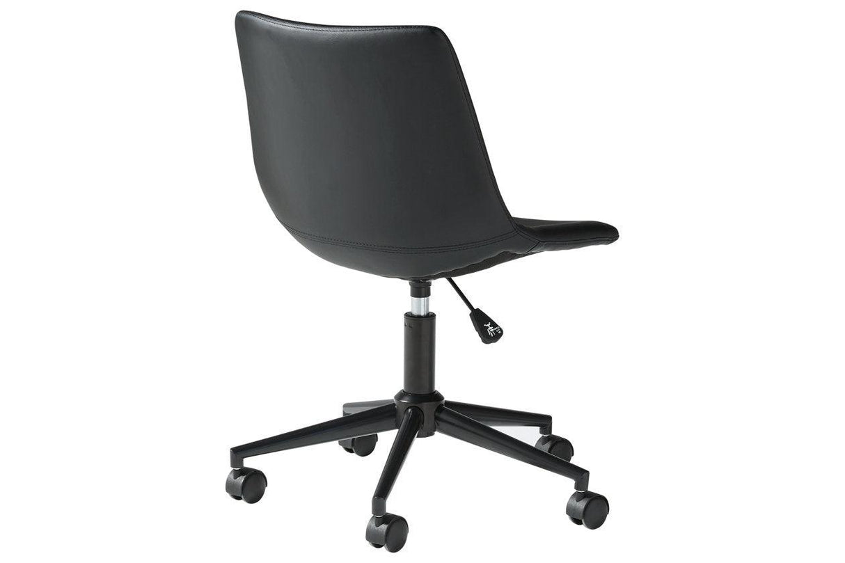 Office Chair Program Black Home Office Desk Chair by Ashley at Eve Furniture