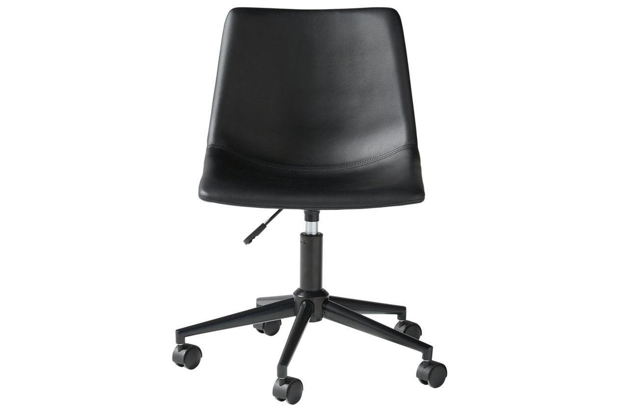 Office Chair Program Black Home Office Desk Chair by Ashley at Eve Furniture