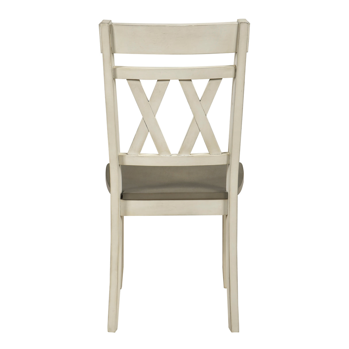 Ogden Graywash/Antique White Farmhouse Round Dining Room Set by Homelegance at Eve Furniture