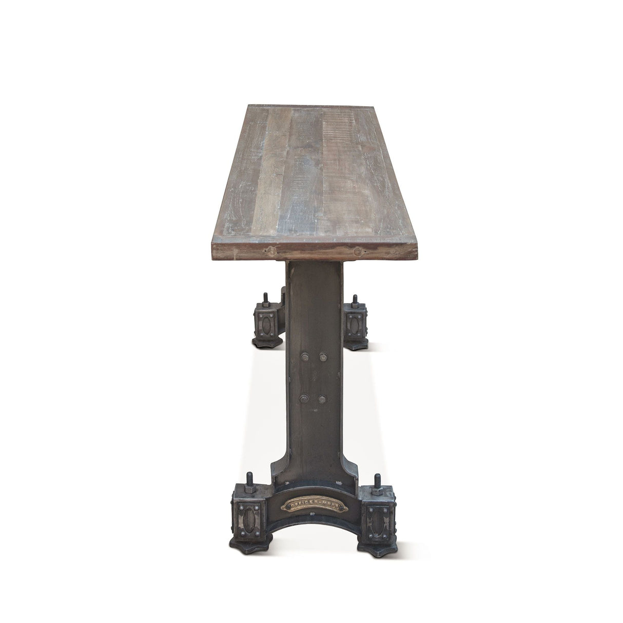 Old Mill 66" Console in Reclaimed Wood by Home Trends & Design at Eve Furniture