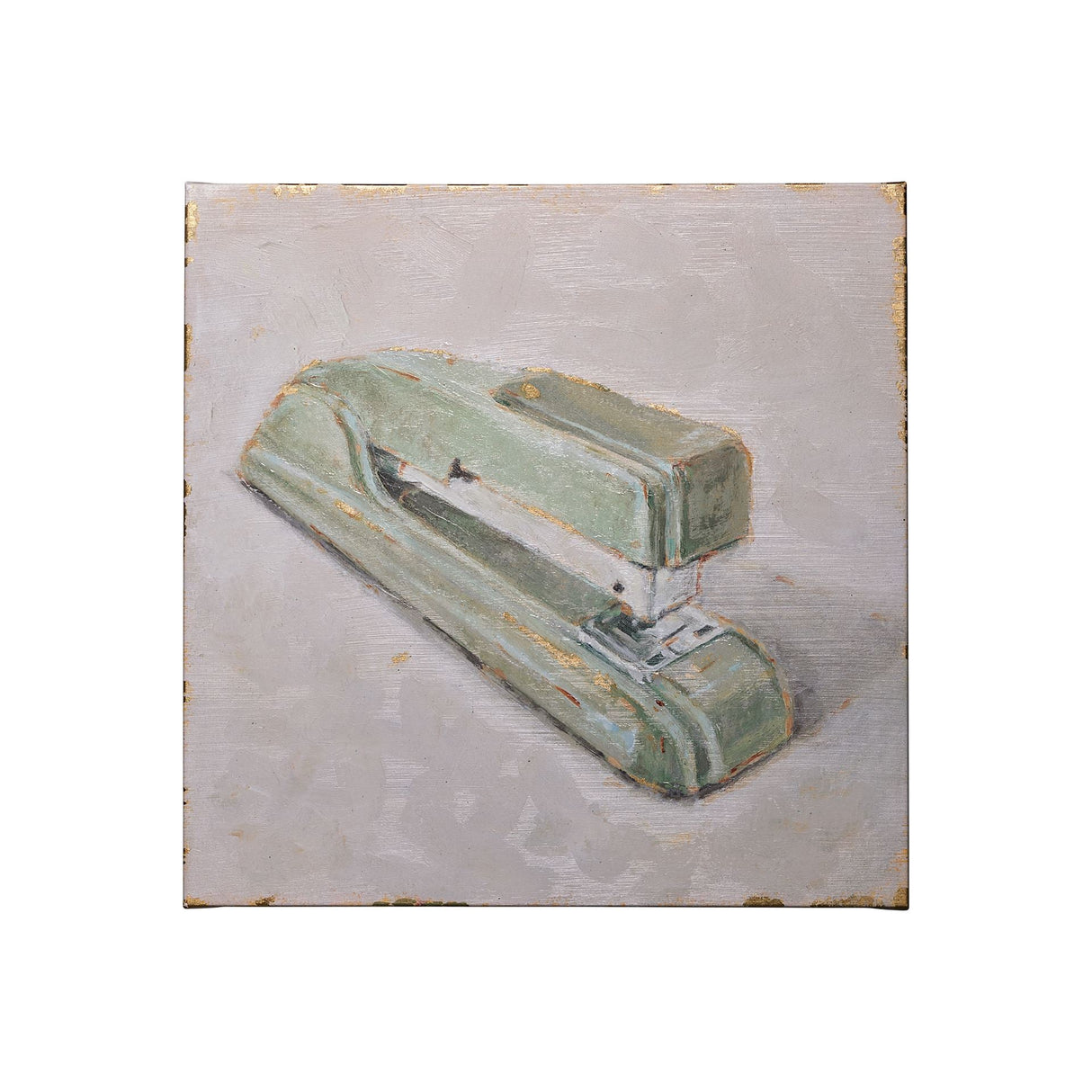Old School IV by Ethan Harper a Hand Embellished Textured Canvas by Mercana at Eve Furniture