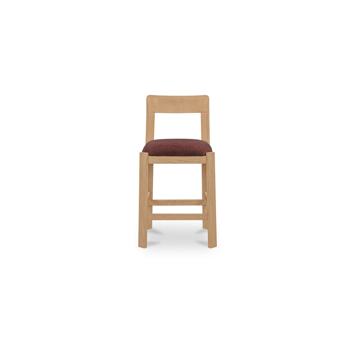 Oli Berry/Natural Counter Stool by Moe's Home at Eve Furniture